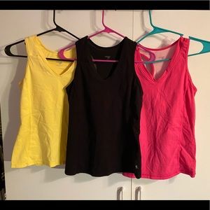 Danskin Now Set of 3 Tank Tops